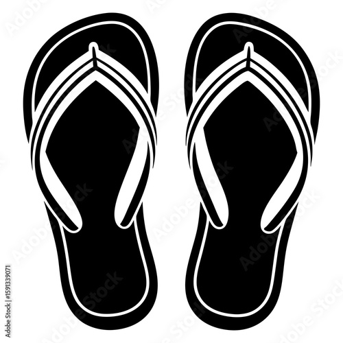 pair of flip flops