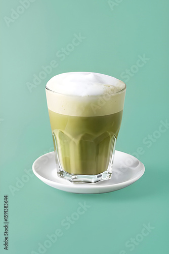Elevated Matcha Indulgence , Serene Matcha Moment