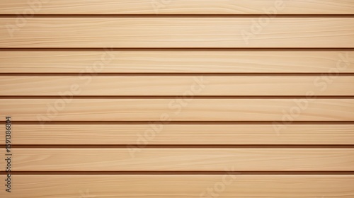 Light brown horizontal wooden planks background texture.