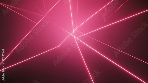 Abstract pink lines on dark background
