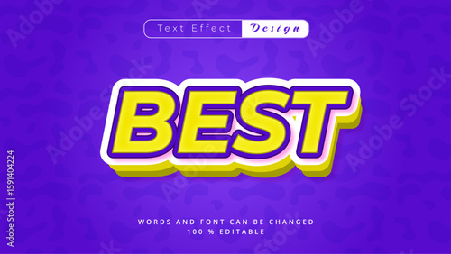 Editable Text Effect – Bold 3D Alphabet Font for Sale and Promotion Design