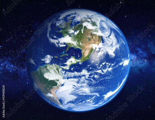 Earth from space, detailed view (5)