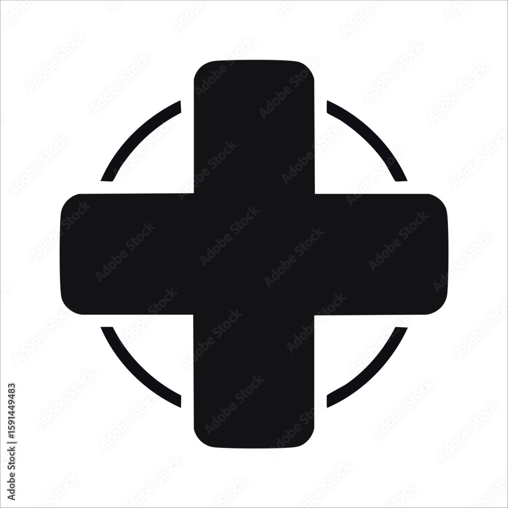 Fototapeta premium Simple Medical Icon Design Illustration
