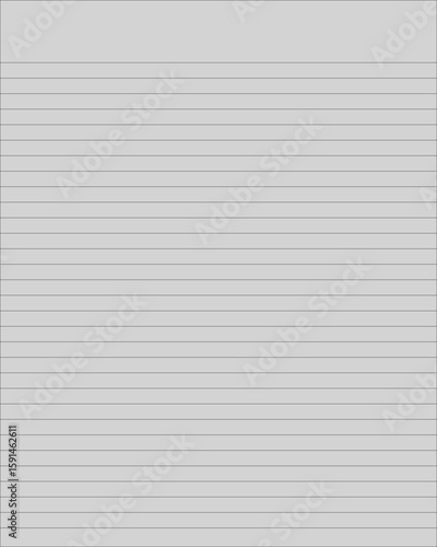 Clean simple lined paper, paper, sheet, letter, paper background. Vector. Notebook, writing paper, seamless, page, cloth, chart, school book, paper. graphic, design background. Simple paper.