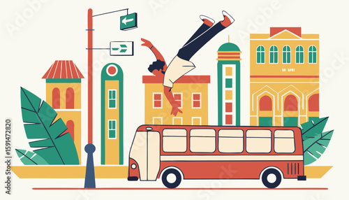 karate do on the bus