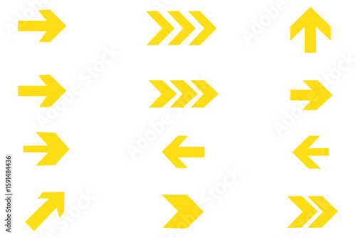 Free Download Collection different arrow signs. Black arrows icons. Arrows vector illustration. Modern simple arrows. Cursor. Arrow - GFXLoad