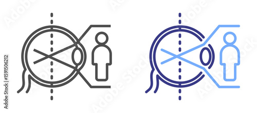 Astigmatism icon color