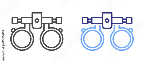 Medical Glasses icon color