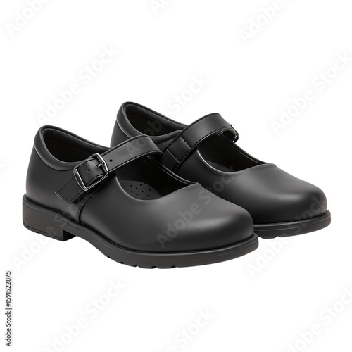 Black Mary Jane School Shoes: Kids' Footwear, Leather Shoes, Childrens Shoes