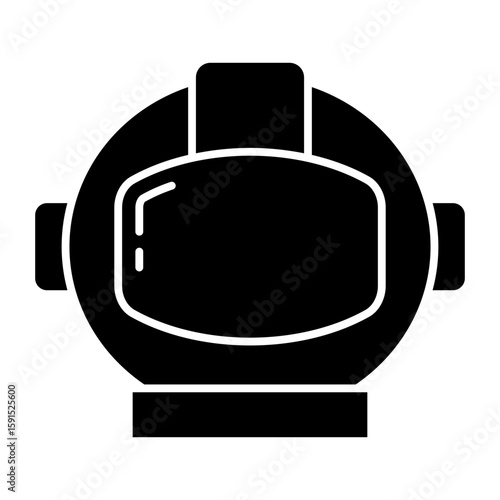 astronaut helmet icon
