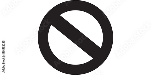 Sign forbidden. Tire symbol icon. Red circle sign stop entry ang slash line isolated on transparent background. Mark prohibited. Tire symbol icon. Mark prohibited. vektor