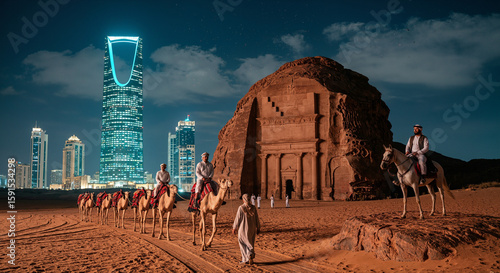 Kingdom Tower ( Riyadh, Jeddah, Saudi Arabia)