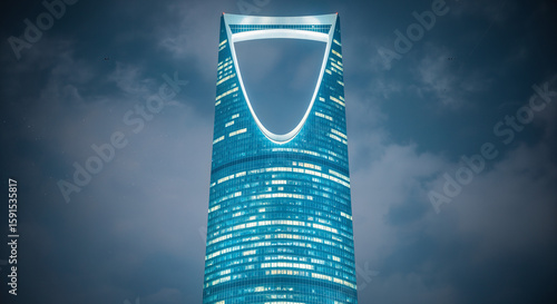 Kingdom Tower ( Riyadh, Jeddah, Saudi Arabia)