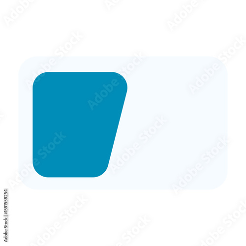 Simple illustration of contactless IC card