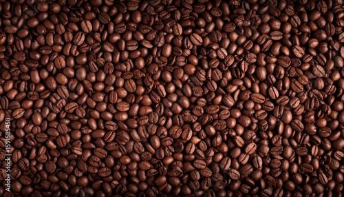 Coffee beans close-up