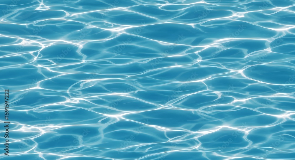 Obraz premium Calm Waters, Clear Blue Surface, Swimming Pool, Photography, Tranquil Environment, Aerial View, Serenity
