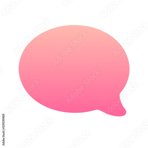 Modern Business Color Chat Bubble Icon