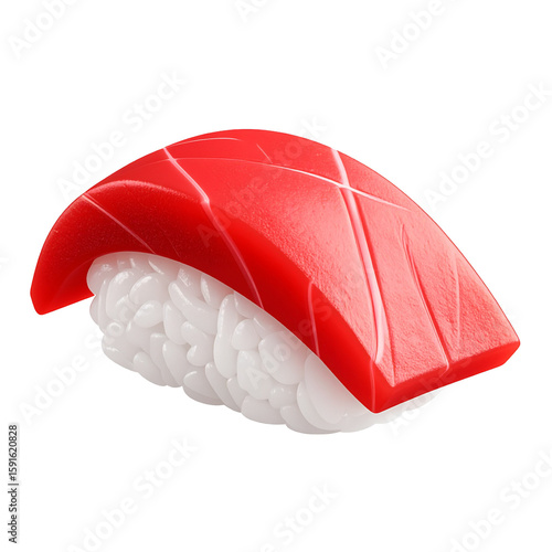3D Tuna Nigiri Sushi