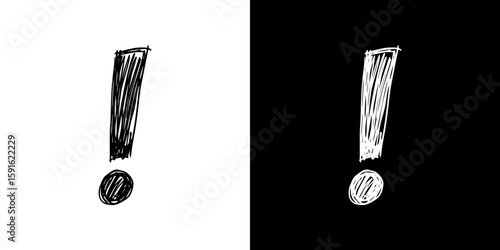 Concept of pencil drawing, isolated vector image, two design variants - on transparent and black background, chalk inscription  