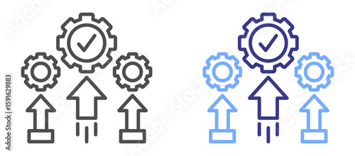 Cooperative advantage icon color