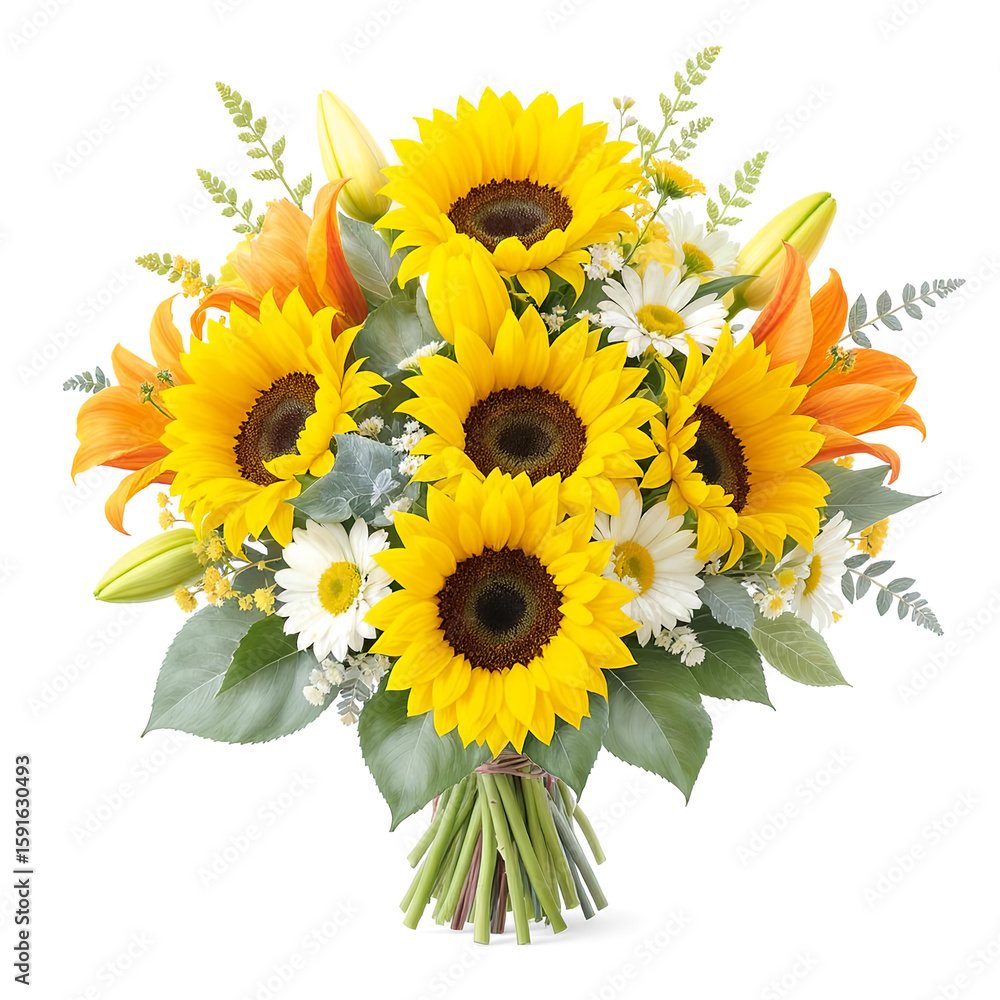 Obraz premium flower bouquet for weddings or other special occasions 