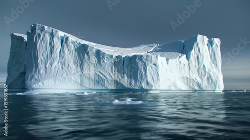 Wallpaper Mural Massive iceberg in frigid ocean Torontodigital.ca