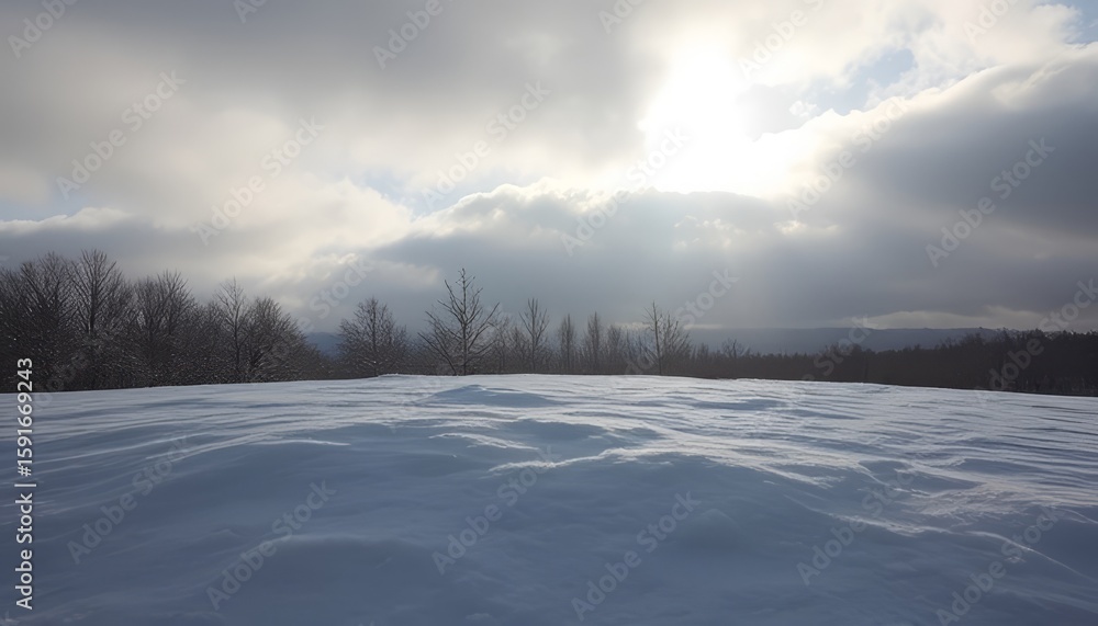 Winter Hope A single ray of sunlight breaking through the clouds Winter Hope A single ray of sunlight breaking through the clouds