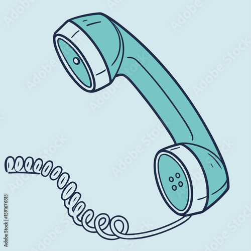 Isolated vector icon of modern black and white electric microphone equipment