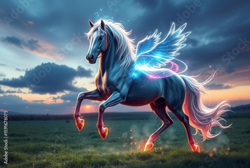 MareMagic A virtual horse with a magical mystical design and adv