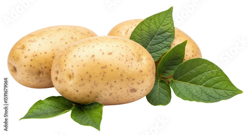 Φωτογραφία Isolated Potatoes