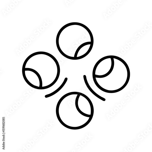 Juggling balls in motion representing the concept of Theatre and stage  