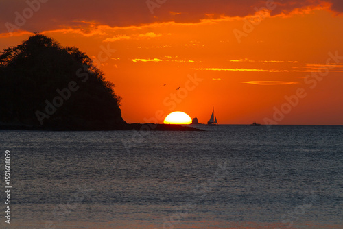 beach Nosara Guanacaste Costa Rica