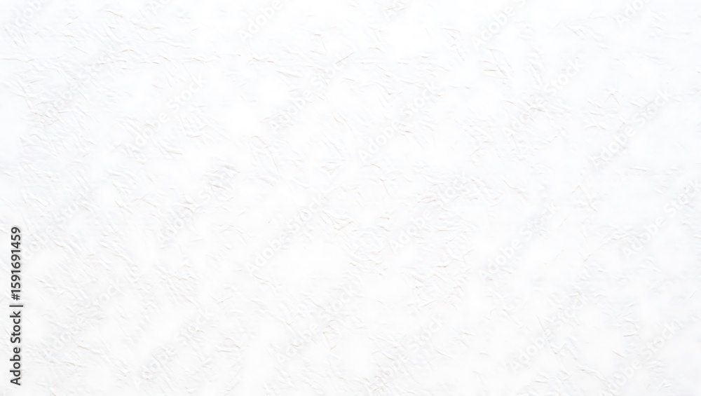 Fototapeta premium Rustic white handmade paper texture background with natural irregular creases and fibers