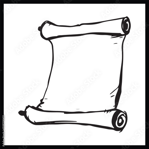 scroll of parchment