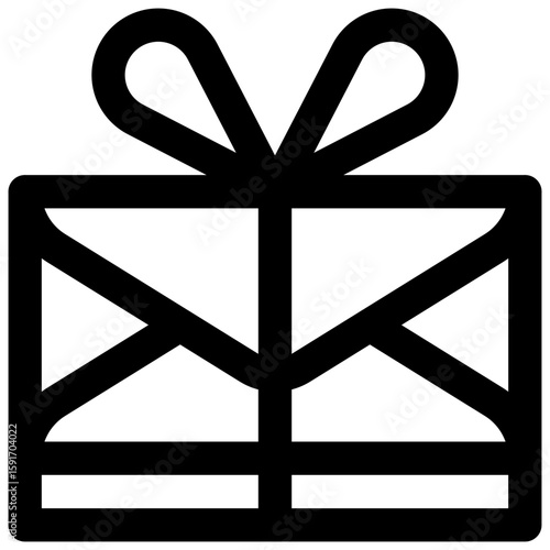 Sheaf of letters. Editable stroke vector icon.