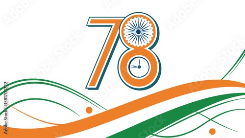 Anniversary graphic design number 78