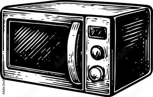 Built-in oven appliance with door and controls, suitable for baking, roasting, and modern kitchen cooking