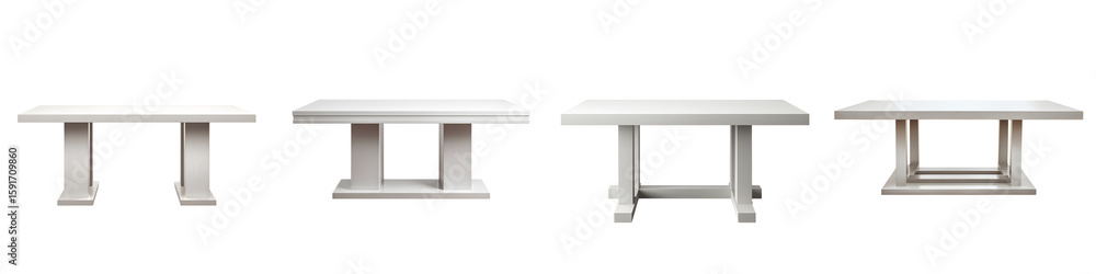 Modern White Dining Tables: Minimalist Furniture Collection Modern White Dining Tables: Minimalist Furniture Collection