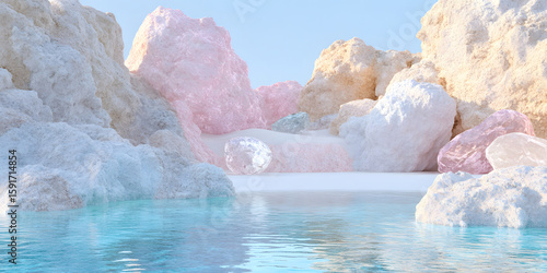 HD glacier nature creative wallpaper