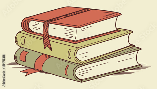 stack of books
