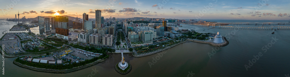 Obraz premium Macau Cityscape at Sunset