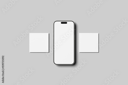Instagram Post Blank Mockup template