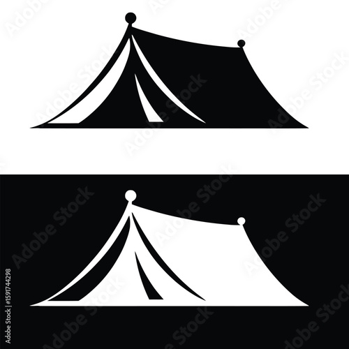 circus tent vector illustration