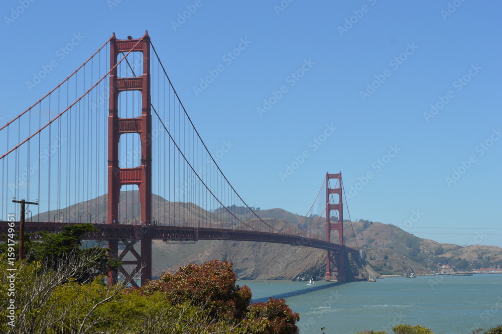 Fototapeta premium golden gate bridge san francisco