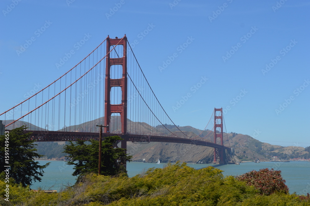 Fototapeta premium golden gate bridge san francisco