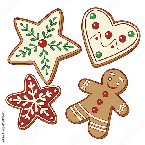 christmas gingerbread cookies