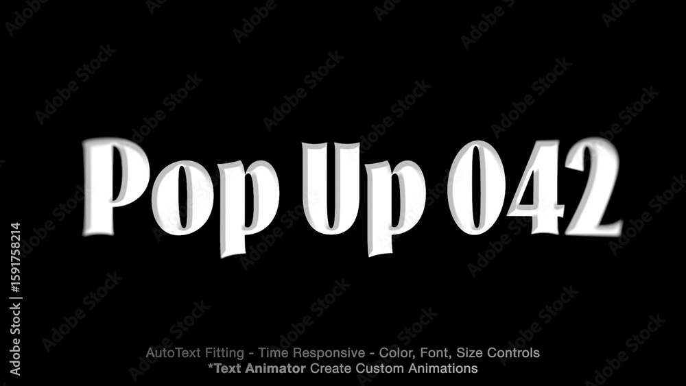 Note Pop Up Trans Background Pop Up Text Overlay (42) Editable Animation, Color & Font | Easy ...