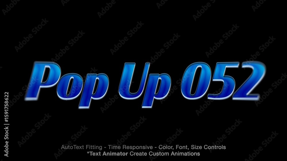 Note Pop Up Trans Background Pop Up Text Overlay (52) Editable Animation, Color & Font | Easy ...