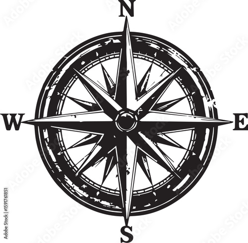 Guiding Compass: A vintage compass pointing the way, a symbol of navigation and direction. It's a reminder of the journey, the path, and the choices we make.