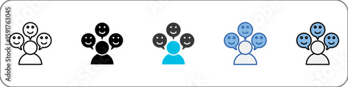 Friendliness Icon Pack Multistyle Illustration